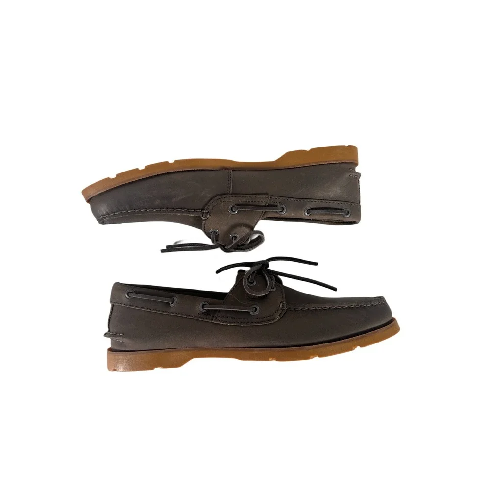 Sperry Men's Leeward 2-Eye Houndstooth‎ Boat Shoes Blue 11.5 wide